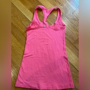 Sonic Pink Lululemon tank top- size 4